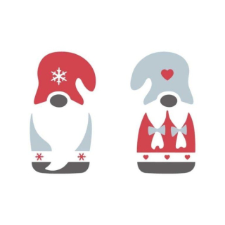 Šablóna Dala Muses Gnomes - škriatkovia